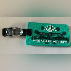 NWT SCOTTY CAMERON GALLERY Rubber Leash SC Crown Fine Milled Putters Tiff Blue